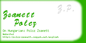 zsanett polcz business card